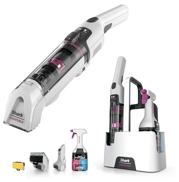 Handstaubsauger Beutellos (Schwarz, Pink, Weiß) HX100EUT StainForce 
