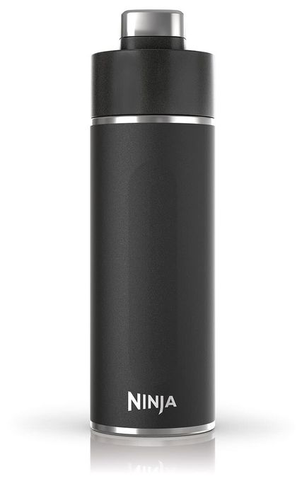 Kunststoff, Edelstahl  Thirsti 530ml (Schwarz) 