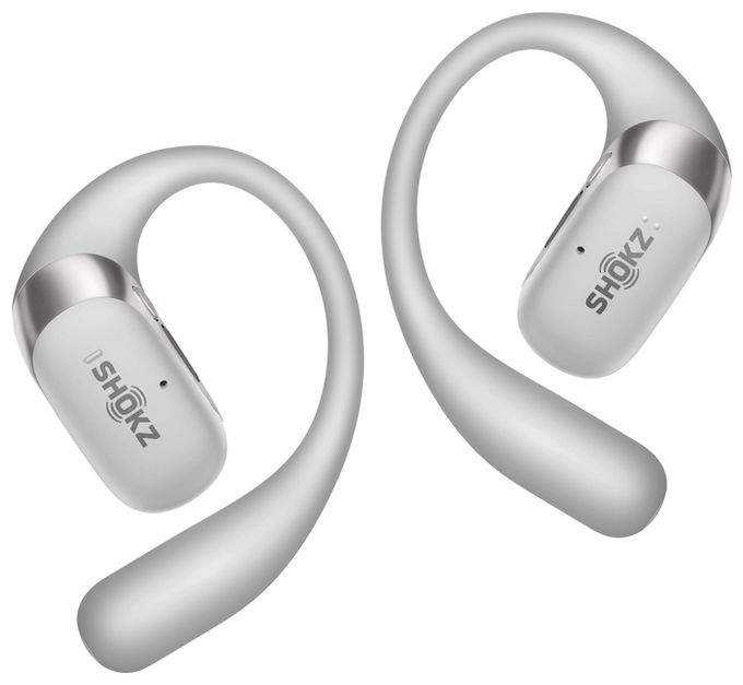 Open-Ear Bluetooth Kopfhörer kabellos 11 h Laufzeit IP55  OpenFit 2+ (Grau) 