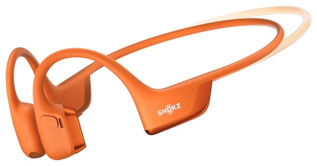 Knochenschall Bluetooth Kopfhörer kabellos 12 h Laufzeit IP55  OpenRun Pro 2 Mini (Orange) 