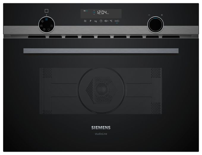 Einbau-Mikrowelle 900 W Größe: maxi 5 Stufen Grill (Schwarz) iQ500 CM485AGB1 