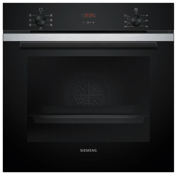 Backofen-Set groß mit autarkem 60 cm Glaskeramik Kochfeld EQ212KA02Z (HB213ABS3 + ET645BNA1E) 