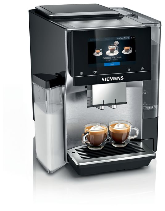Kaffeevollautomat 19 bar 2,4 l 320 g AutoClean  EQ700 TQ717D03 (Schwarz, Edelstahl) 