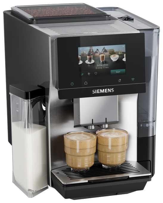 Kaffeevollautomat 19 bar 2,4 l 320 g  EQ700 TQ727D03 iAroma (Edelstahl) 