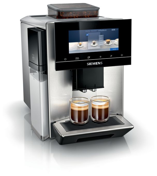 Kaffeevollautomat 19 bar 2,3 l 410 g  EQ900 TQ903DZ3 plus (Schwarz, Edelstahl) 