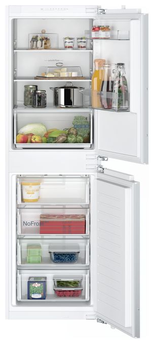 150 l / 99 l 177,5 cm Einbau Kühl-/Gefrierkombination 239 kWh NoFrost iQ100 KI85NNFE0 