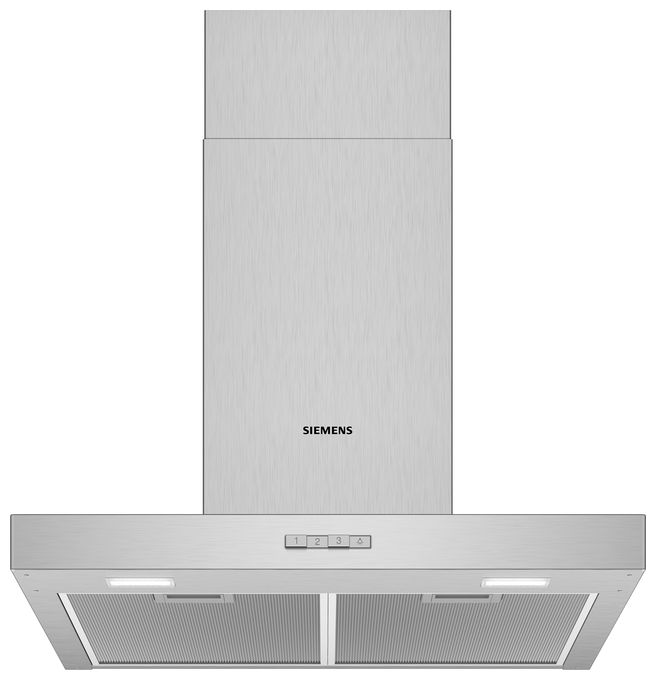 Abluft Dunstabzugshaube/Esse Wand 60 cm (Edelstahl) iQ100 LC64BBC50 