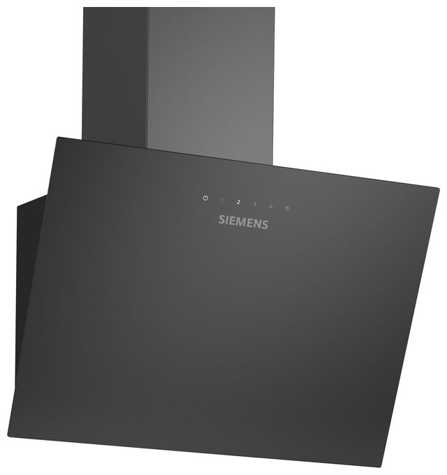 Dunstabzugshaube Wand 60 cm Abluft/Umluft (Schwarz) iQ100 LC65KDK6K 