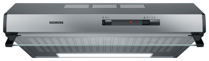Abluft/Umluft Dunstabzugshaube/Esse Wand 60 cm (Silber) iQ100 LU62LFA51 