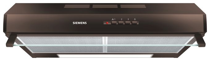 Abluft/Umluft Dunstabzugshaube/Esse Unterbau 60 cm (Braun) iQ100 LU63LCC40 