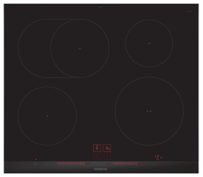 Induktions Kochfeld/Herdplatte 4 Zone(n) iQ300 EH675LFC1E autarkes 60cm 