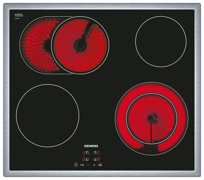 Glaskeramik Kochfeld/Herdplatte 4 Zone(n) iQ300 ET645HN17E autarkes 60cm 