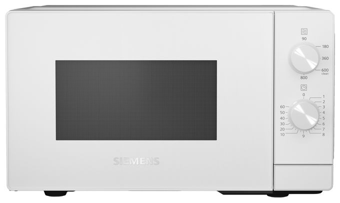 Freistehende Mikrowelle 800 W Größe: klein 5 Stufen  iQ300 FF020LMW0 (Weiß) 