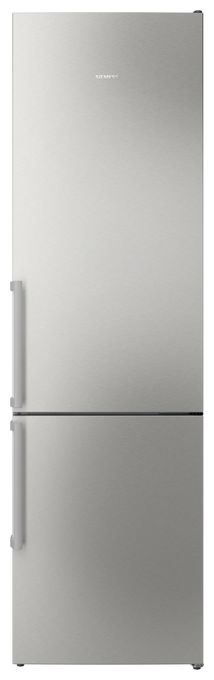 260 l / 103 l Kühl-Gefrierkombi freistehend NoFrost 162 kWh Jahr  iQ300 KG39NVICV (Gebürsteter Stahl) 