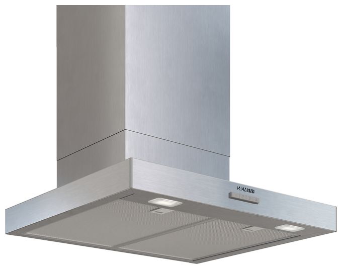 Abluft/Umluft Dunstabzugshaube/Esse Wand 60 cm (Silber) iQ300 LC65BCC30 