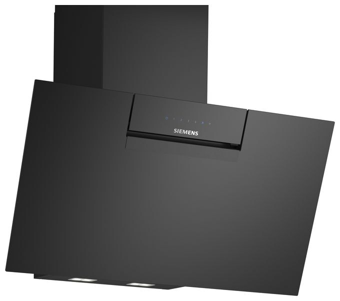 Abluft/Umluft Dunstabzugshaube/Esse Wand 80 cm (Schwarz) iQ300 LC87KFN60 