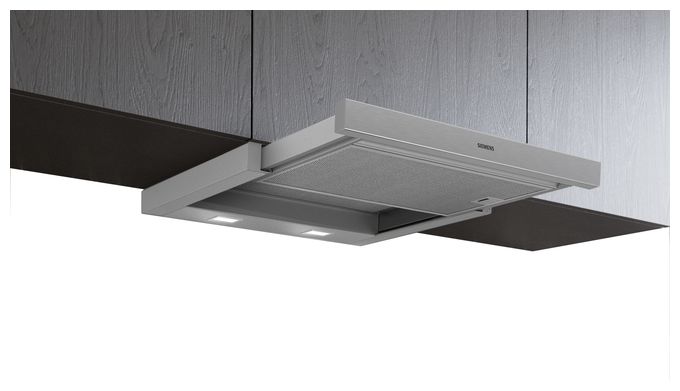 Abluft/Umluft Dunstabzugshaube/Esse Einbau 60 cm (Edelstahl) iQ300 LI64LB531 