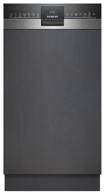 45 cm Geschirrspüler teilintegriert (ohne Front) Leise 10 Maßgedecke aquaStop Funktion Wärmetauscher iQ300 SR53HS74KE 
