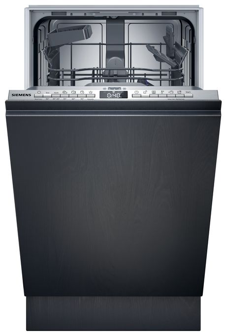 45 cm Geschirrspüler vollintegriert (ohne Front) Leise 10 Maßgedecke aquaStop Funktion Wärmetauscher iQ300 SR63EX25KE 