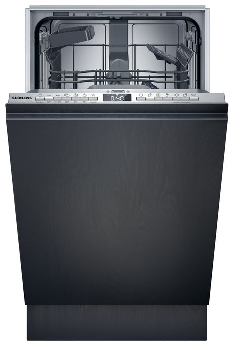 45 cm Geschirrspüler vollintegriert (ohne Front) Leise 10 Maßgedecke aquaStop Funktion iQ300 SR93EX25LE 