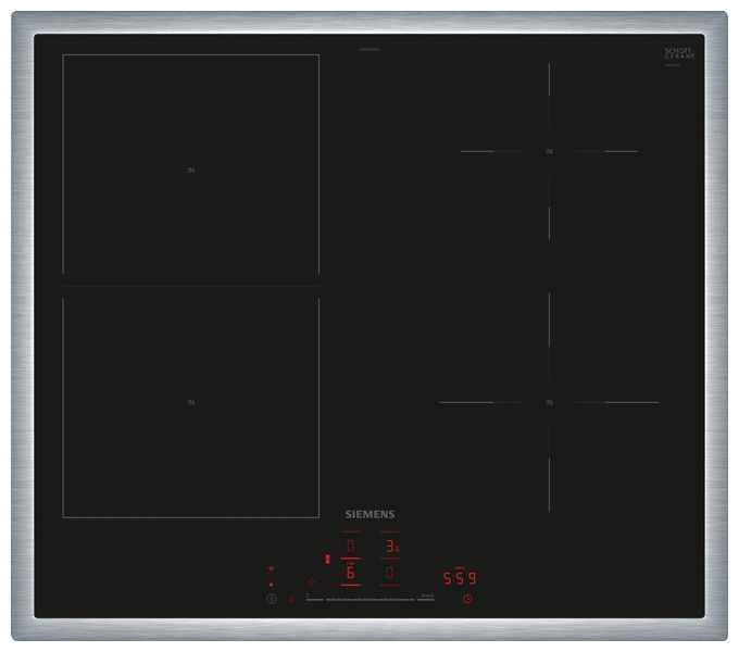 60 cm Induktions Kochfeld/Herdplatte 4 Zone(n) iQ500 ED64RHSB1E autarkes 