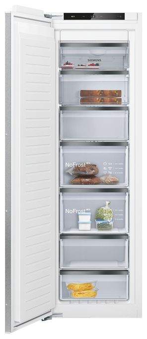 212 l Einbau Gefrierschrank 235 kWh Jahr NoFrost iQ500 GI81NSCE0 