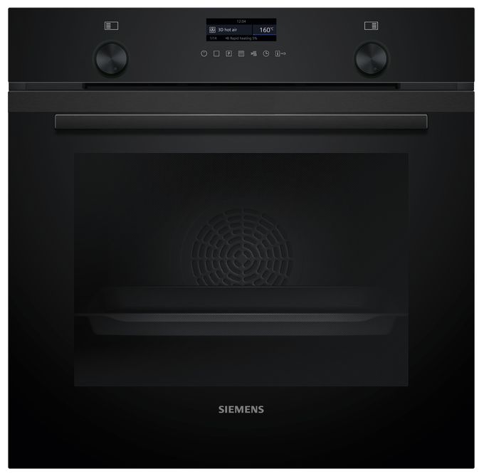 Einbaubackofen groß AutoClean (Schwarz) iQ500 HB279GBB3 