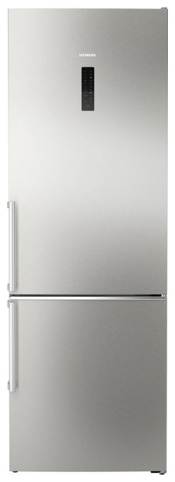 311 l / 129 l Kühl-Gefrierkombi freistehend NoFrost 178 kWh Jahr  iQ500 KG49NAICT (Edelstahl) 