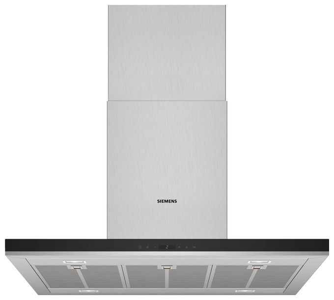 Abluft/Umluft Dunstabzugshaube/Esse Insel 90 cm (Edelstahl) iQ500 LF98BIP50 