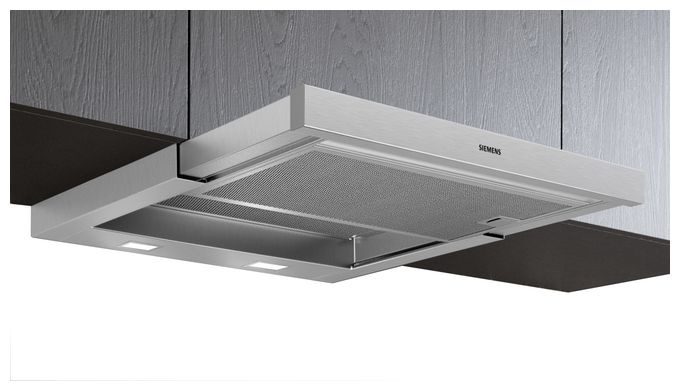 Abluft/Umluft Dunstabzugshaube/Esse Einbau 60 cm (Edelstahl) iQ500 LI67RA561 
