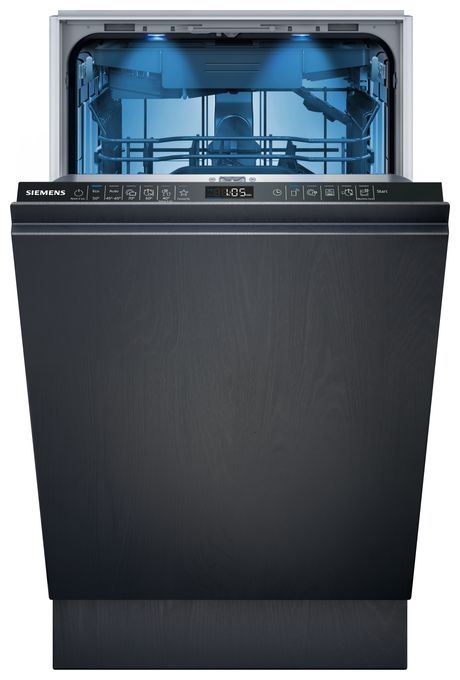 45 cm Geschirrspüler vollintegriert (ohne Front) Sehr leise 10 Maßgedecke aquaStop Funktion Wärmetauscher iQ500 SR65ZX22ME 