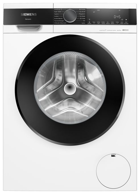 8 kg Frontlader Waschmaschine 1400 U/min aquaStop Funktion (Weiß) iQ500 WG34G2Z71 