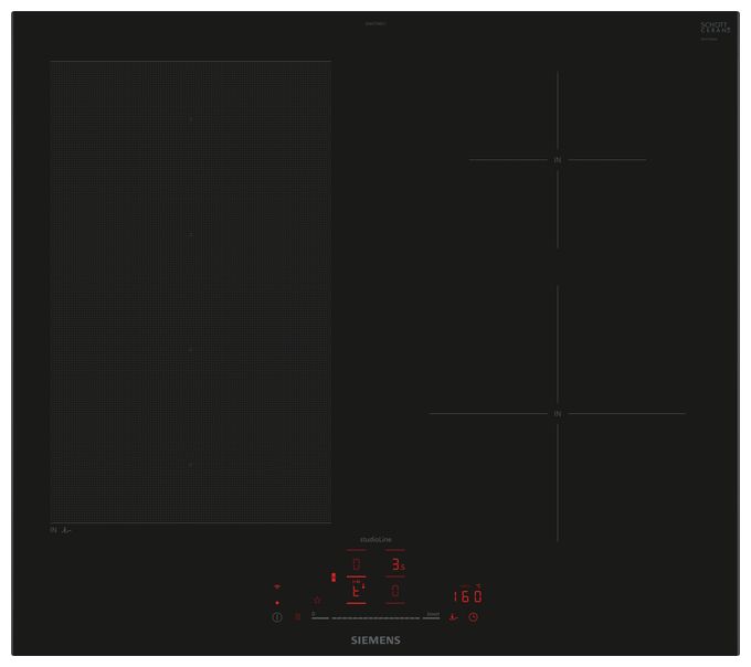 60 cm Induktionskochfeld 4 Kochzonen iQ700 EX677HEC1E autarkes 