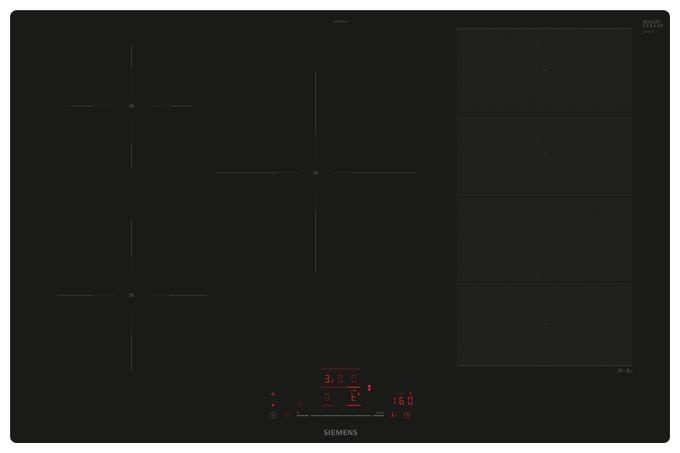 80 cm Induktions Kochfeld/Herdplatte 4 Zone(n) iQ700 EX801HVC1E autarkes 