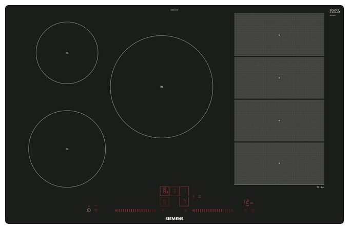 Induktions Kochfeld/Herdplatte 5 Zone(n) iQ700 EX801LVC1E autarkes 80cm 