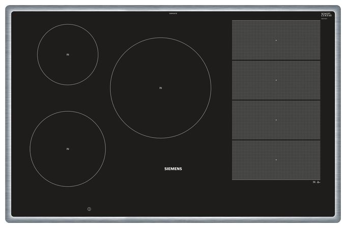 Induktions Kochfeld/Herdplatte 5 Zone(n) iQ700 EX845LVC1E autarkes 80cm 