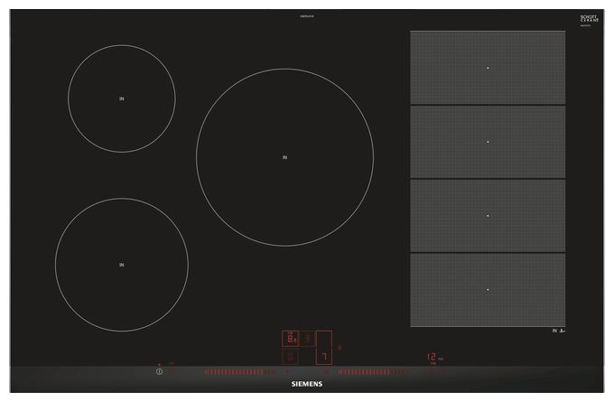 Induktions Kochfeld/Herdplatte 5 Zone(n) iQ700 EX875LVC1E autarkes 80cm 