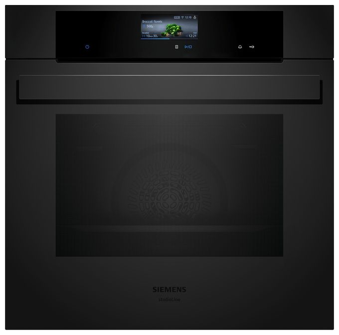 Einbaubackofen groß AutoClean (Schwarz) iQ700 HB976GMM1 