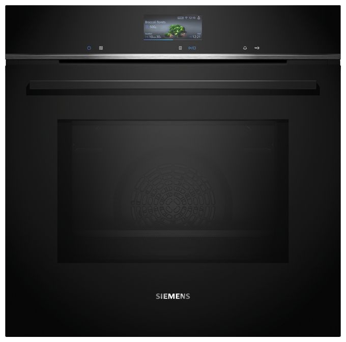 Einbaubackofen groß Mikrowelle iQ700 HM736GAB1 