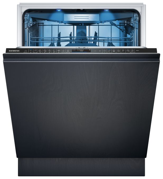 60 cm Geschirrspüler vollintegriert (ohne Front) Sehr leise 14 Maßgedecke aquaStop Funktion Wärmetauscher/Türöffnungstrocknung iQ700 SX87EX01CE 