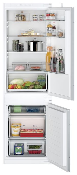 183 l Kühlteil 84 l Gefrierteil 177,5 cm Einbau Kühl-/Gefrierkombination iQ100 KI86VNSE0 Schlepptür 