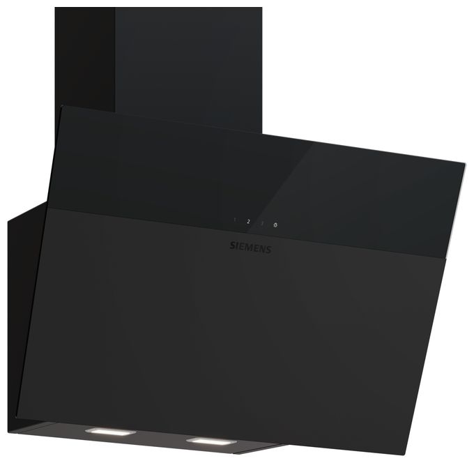 Dunstabzugshaube Wand 60 cm Abluft/Umluft (Schwarz) iQ300 LC65KDFDK 