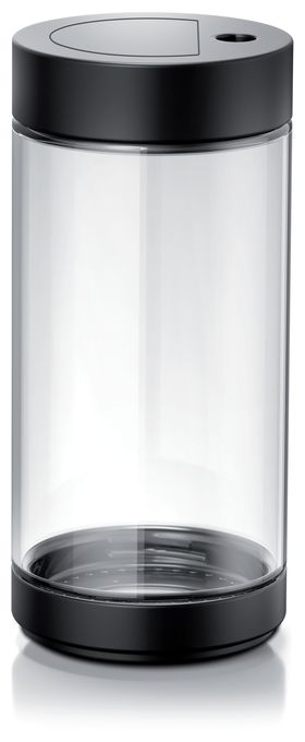 Milchbehälter (Schwarz, Transparent) TZ80008 Milchcontainer 