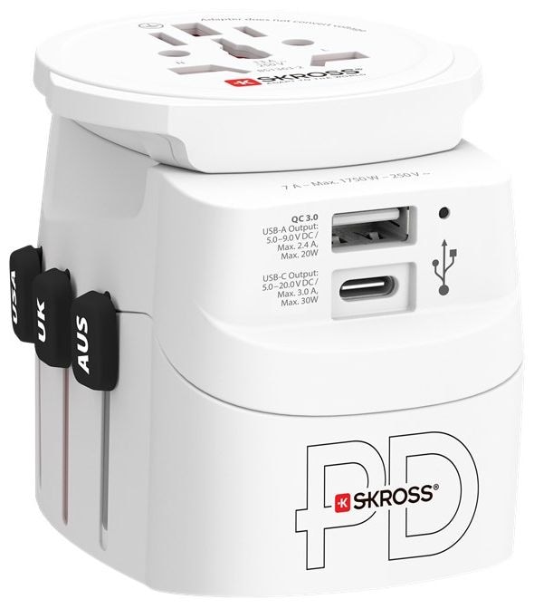 30 W  PRO Light USB AC30PD World (Weiß) 