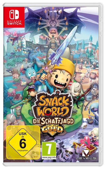 Snack World: Die Schatzjagd - Gold (Nintendo Switch) 