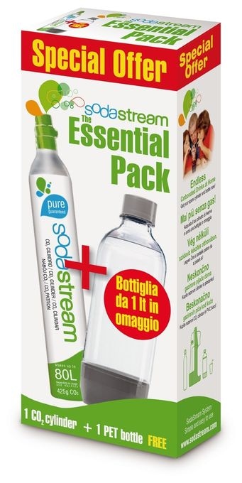1053000410 Reservepack CO2-Zylinder 60l + PET-Flasche 