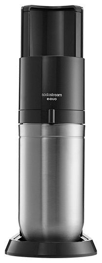 Wassersprudler  E-Duo (Schwarz, Edelstahl) 