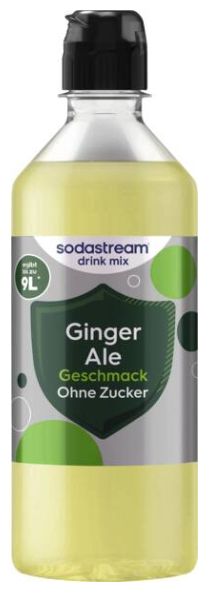 Karbonisierungssirup 440 ml Ginger Ale ohne Zucker 