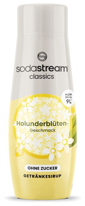 Dessertsirup 440 ml Holunderblüte ohne Zucker 