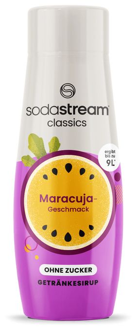 Dessertsirup 440 ml Maracuja ohne Zucker 
